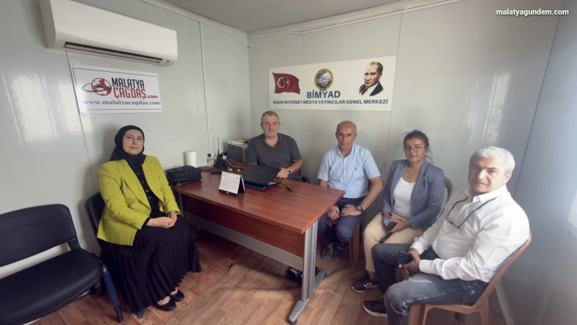 Başkan Sarıtaç'tan BİMYAD'a Ziyaret: ''Basın Kompleksi Kurulmalı''