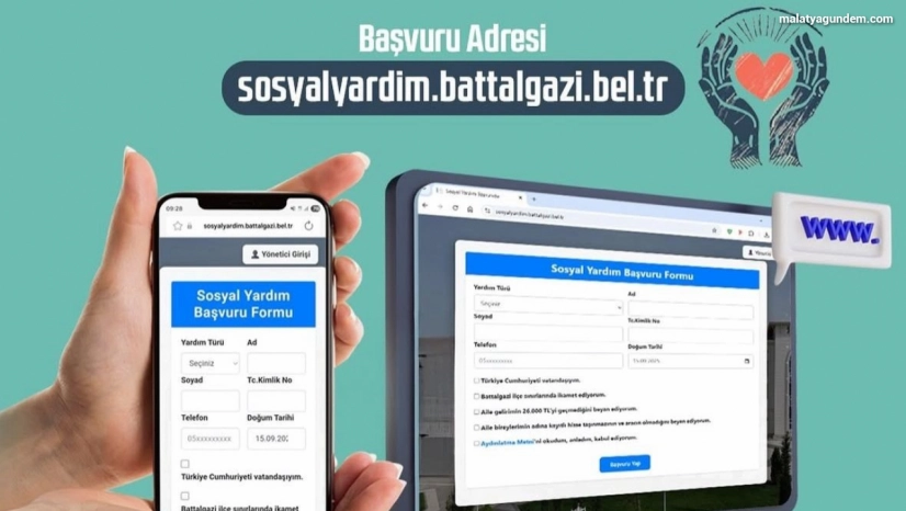 Battalgazi Belediyesi'nden eğitime ve sosyal yardımlara tam destek