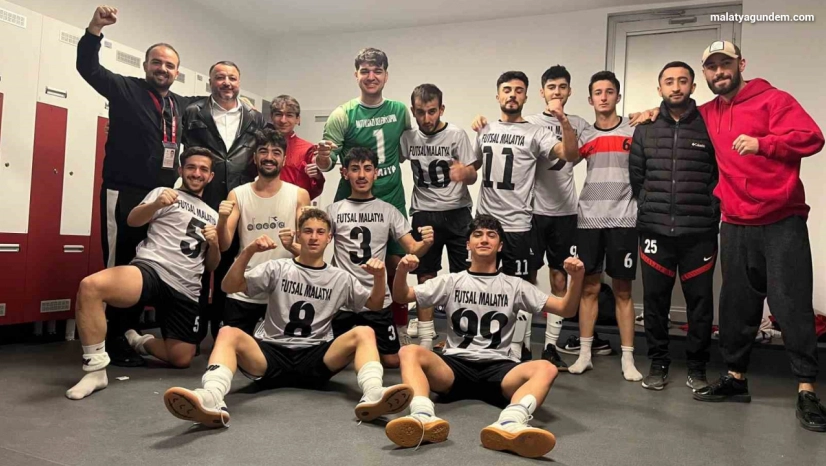 Battalgazi Belediyespor, TFF Futsal 1. Ligi'ne yükseldi