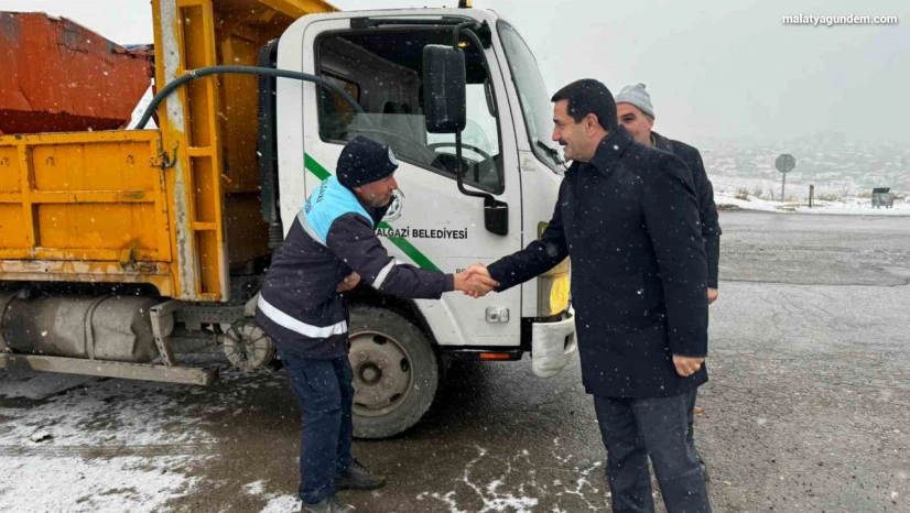 Battalgazi'de kar teyakkuzu