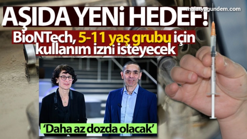 BioNTech, 5-11 yaş grubu için kullanım izni isteyecek