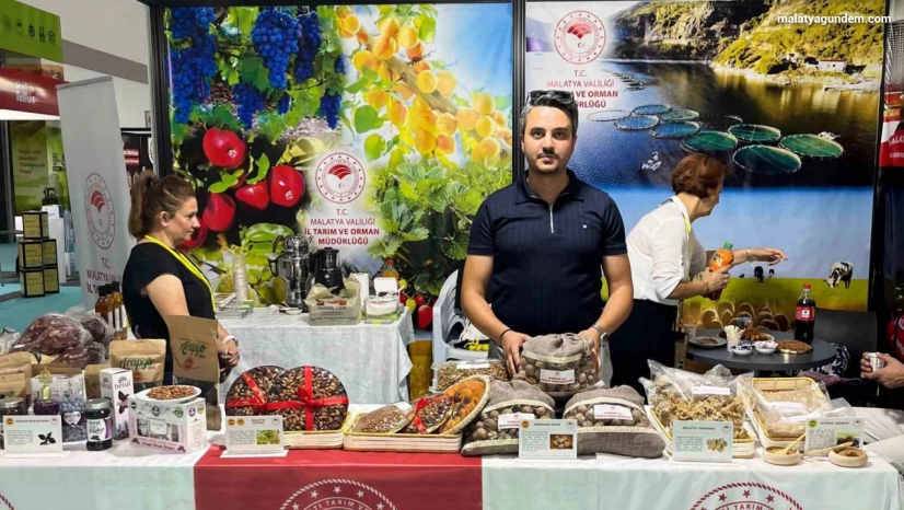 Hekimhan cevizi ve alıç sirkesi, uluslararası fuarda göz kamaştırdı