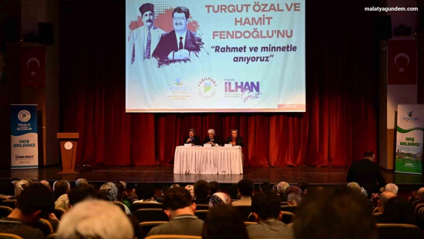 Turgut Özal ile Fendoğlu anısına panel düzenlendi