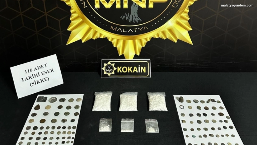 Malatya'da uyuşturucu operasyonu: 1 tutuklama