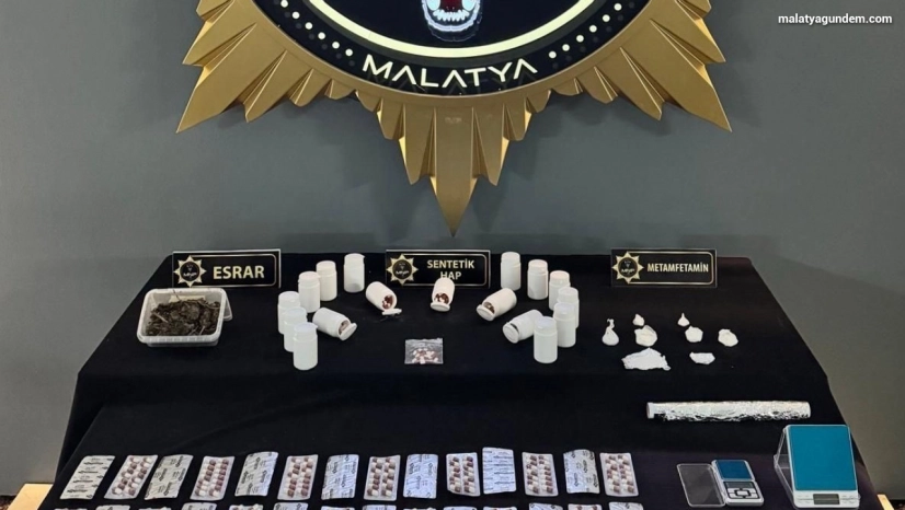 Malatya'da uyuşturucu operasyonu: 14 gözaltı