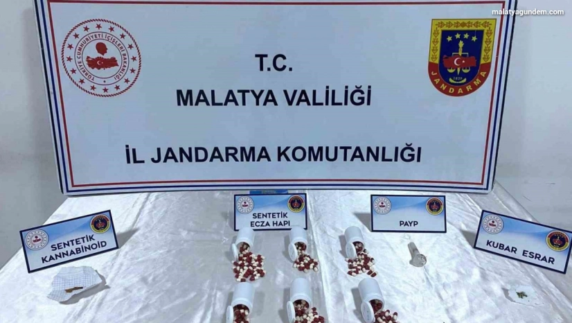 Malatya'da uyuşturucu operasyonu: 2 gözaltı