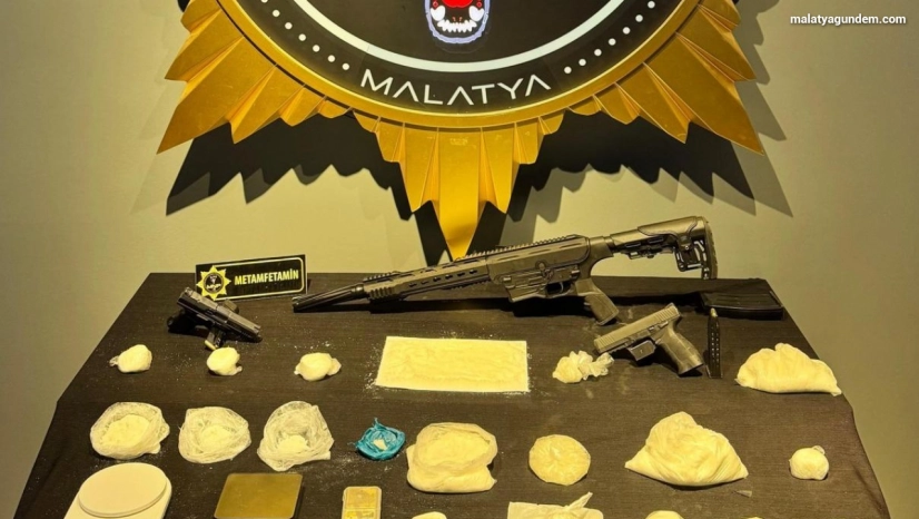 Malatya'da uyuşturucu operasyonu: 2 gözaltı