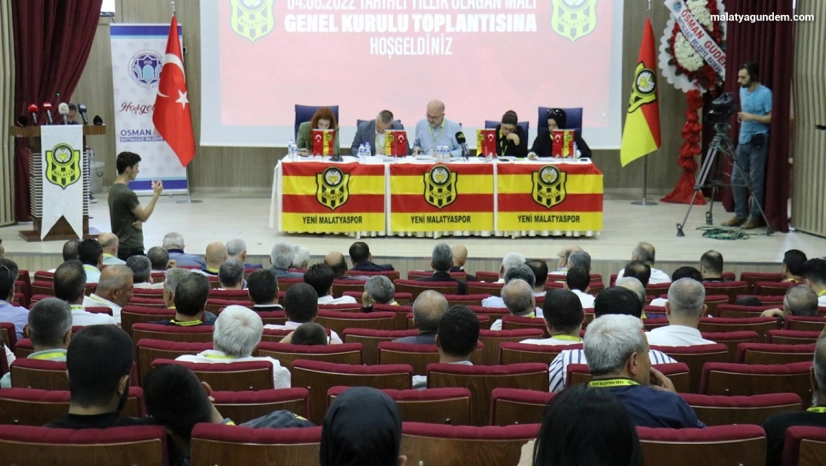 Yeni Malatyaspor'da 2022 yılı mali genel kurulu iptal edildi