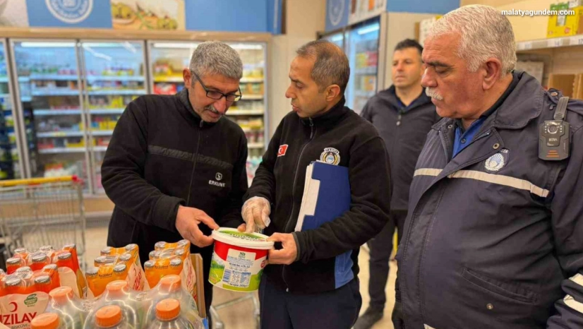 Yeşilyurt'ta yılbaşı öncesi denetimler arttı