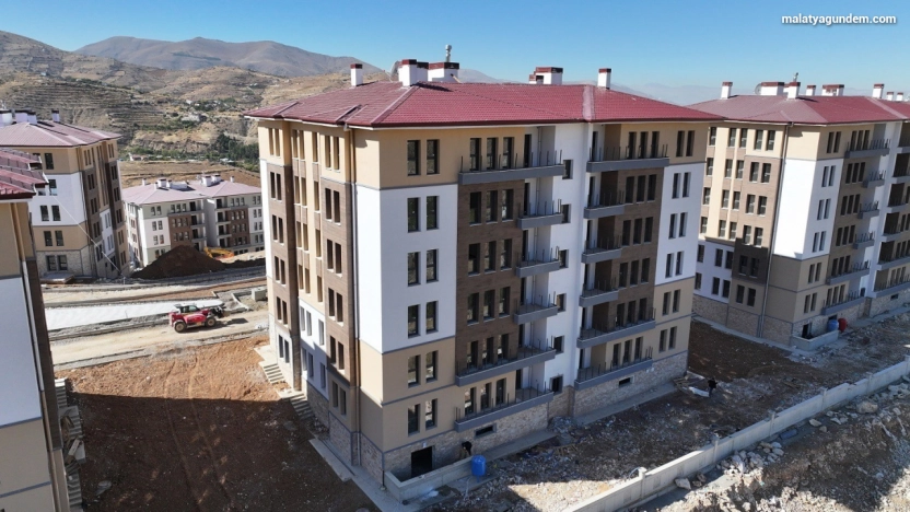Başkan Geçit'in söz verdiği Duzdaşı konutları teslim aşamasına geldi