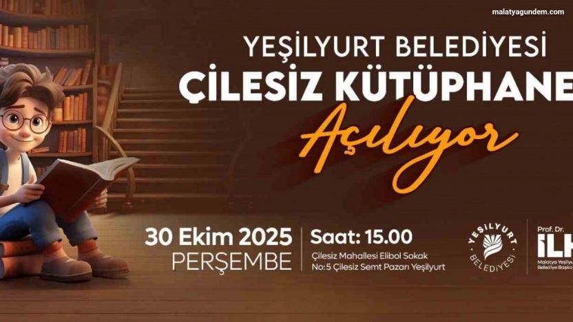 Başkan, kütüphane sözünü tuttu