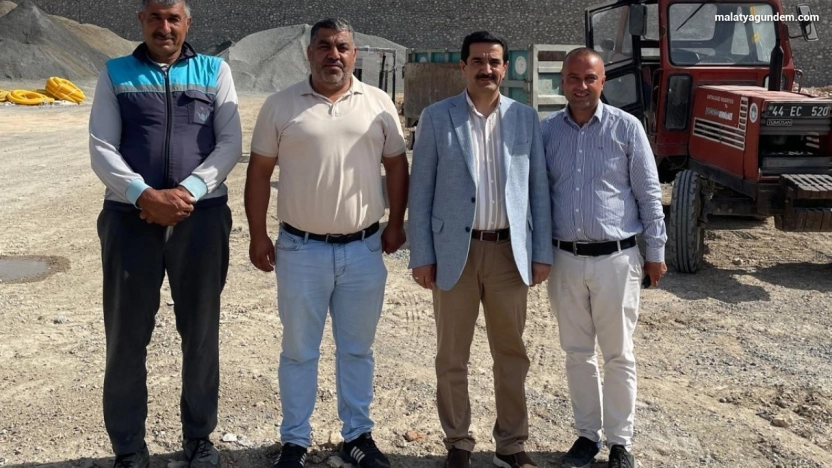 Başkan Taşkın, Çınarpark alanında incelemelerde bulundu