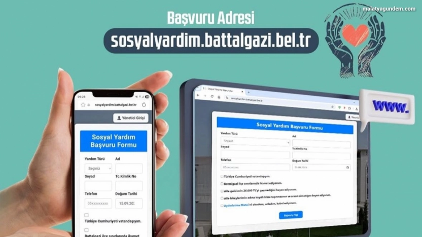 Battalgazi Belediyesi'nden eğitime ve sosyal yardımlara tam destek