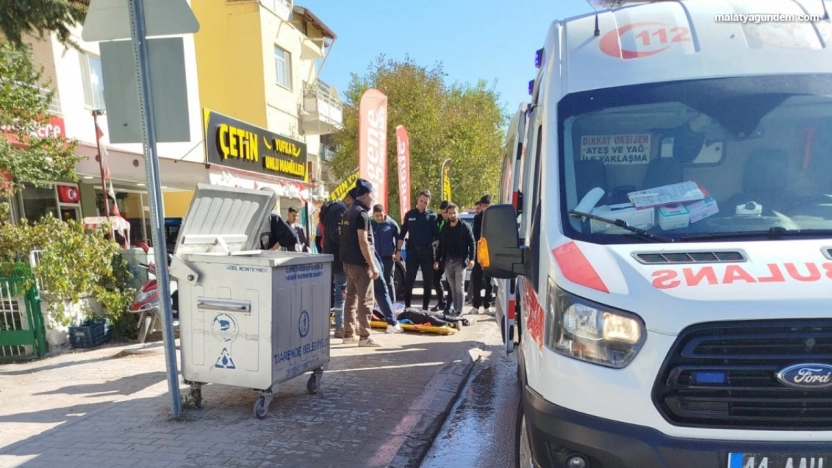 Otomobil ile motosiklet çarpıştı: 1 yaralı