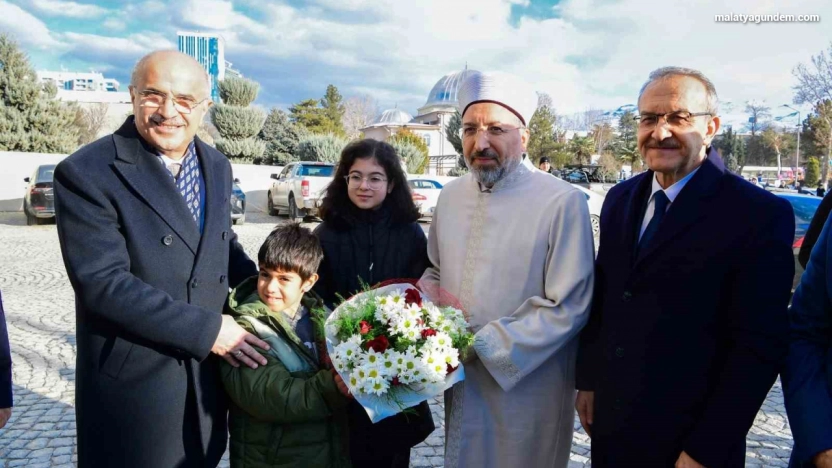 Diyanet İşleri Başkanından Başkan Er'e cami teşekkürü