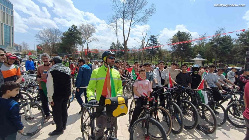 'Gazze için sür ve diren' etkinliği düzenlendi