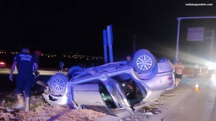 Malatya'da iki ayrı kaza: 7 yaralı