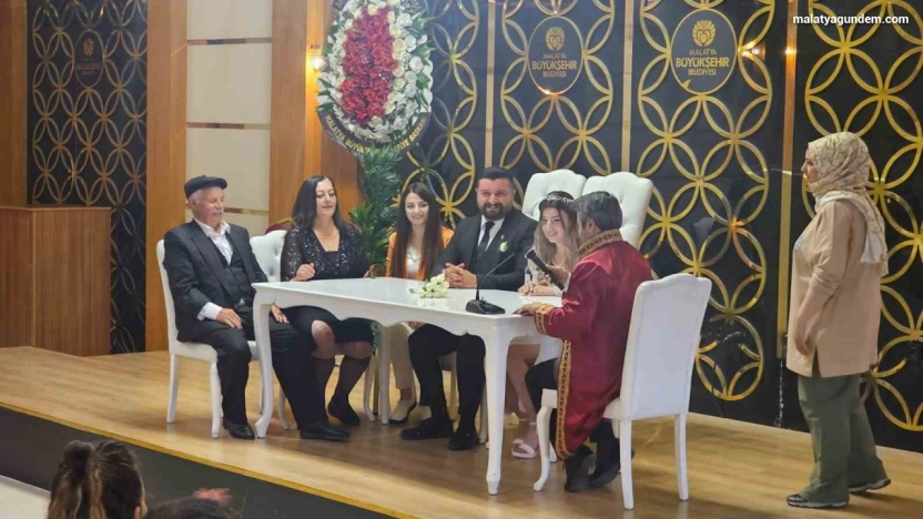 Malatya'da nikah salonlarında '05.05.2025' yoğunluğu