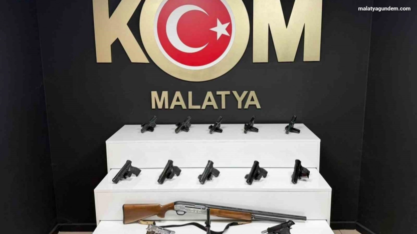 Ruhsatsız silah operasyonunda 3 gözaltı