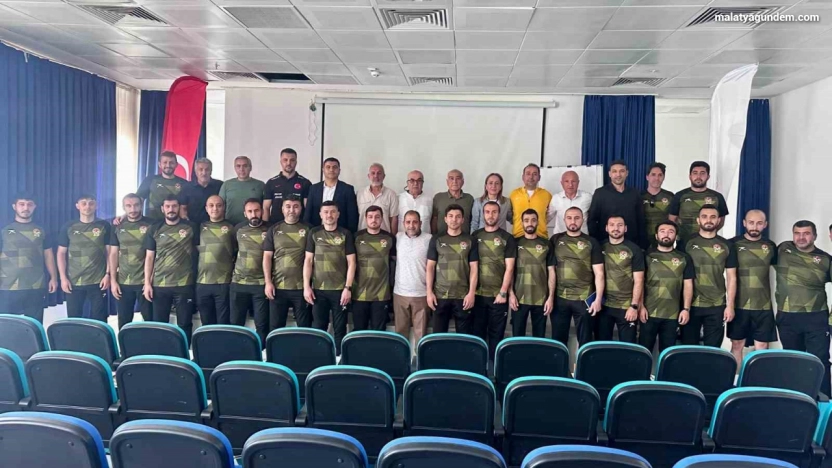 Malatya'da Uefa C Futbol Antrenör Kursu başladı