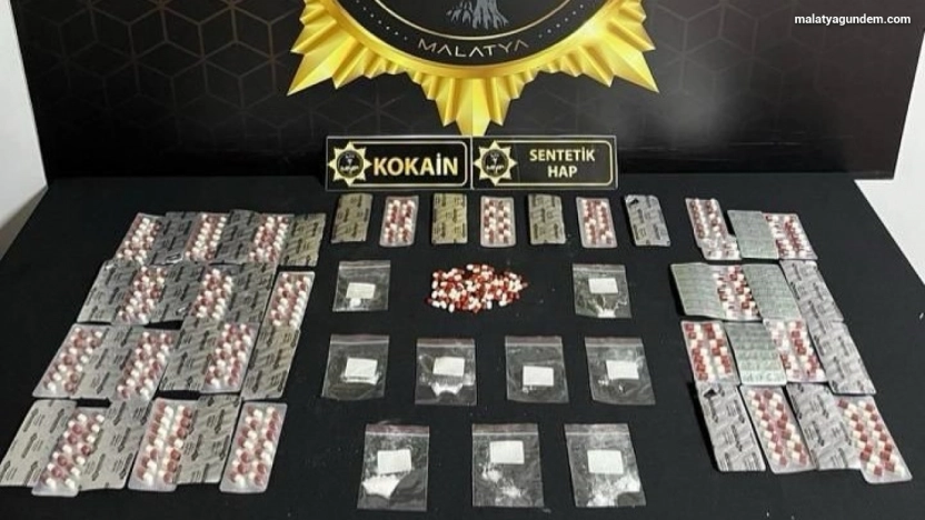 Malatya'da uyuşturucu operasyonu: 3 tutuklama