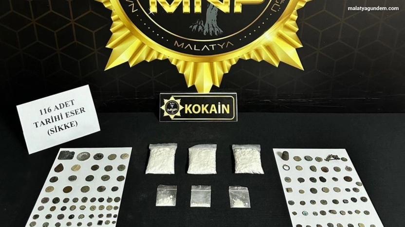 Malatya'da uyuşturucu operasyonu: 1 tutuklama