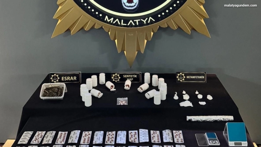 Malatya'da uyuşturucu operasyonu: 14 gözaltı