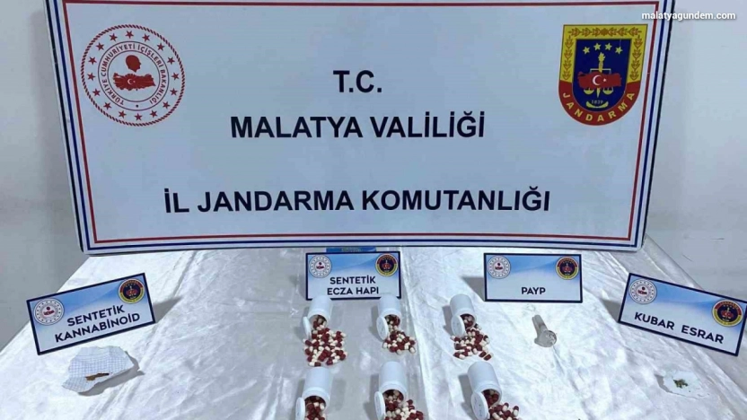 Malatya'da uyuşturucu operasyonu: 2 gözaltı