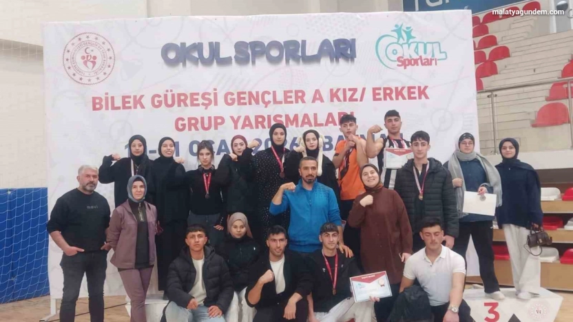 Malatyalı sporcular Türkiye Şampiyonasına katılmaya hak kazandı