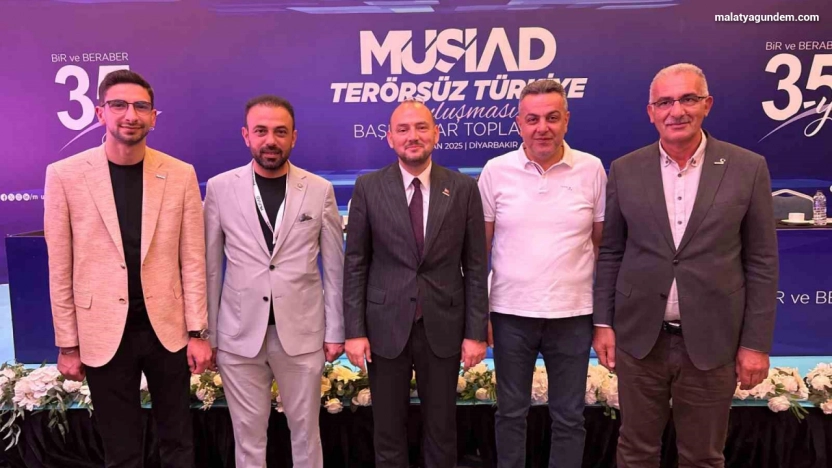 MÜSİAD Malatya Şubesi Diyarbakır buluşmasına katıldı