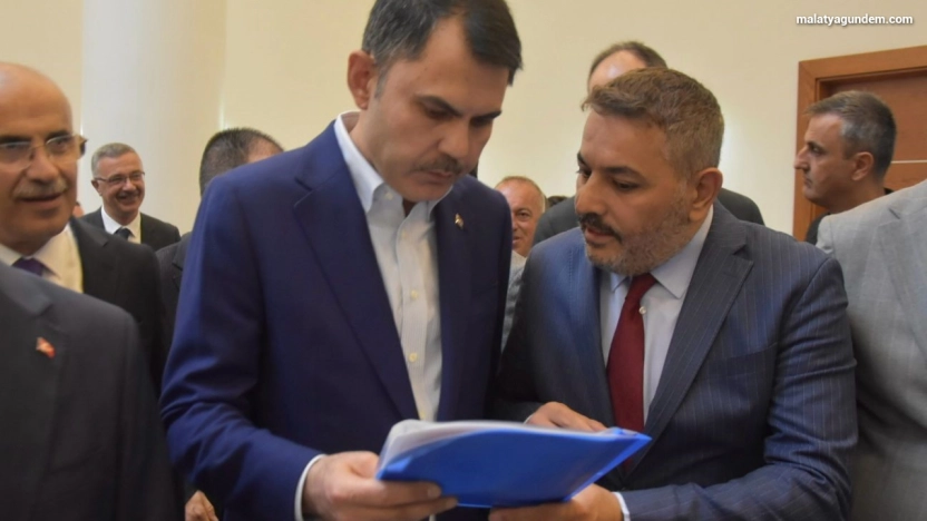 Sadıkoğlu, Bakan Kurum'a Malatya'nın taleplerini sundu