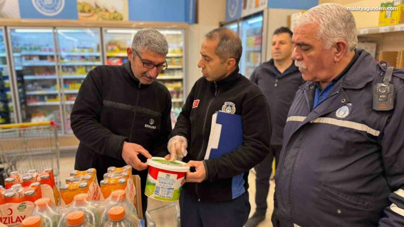 Yeşilyurt'ta yılbaşı öncesi denetimler arttı