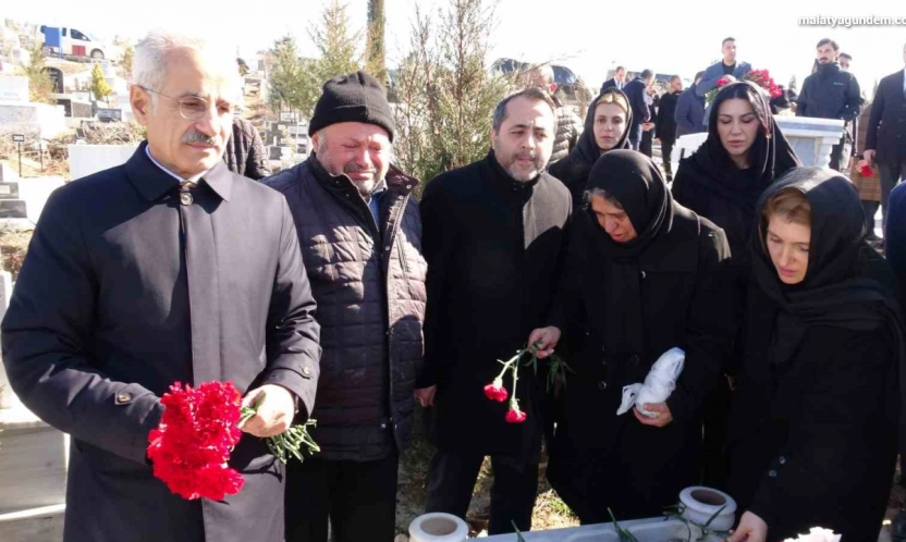Bakan Uraloğlu Malatya'da deprem şehitliğini ziyaret etti