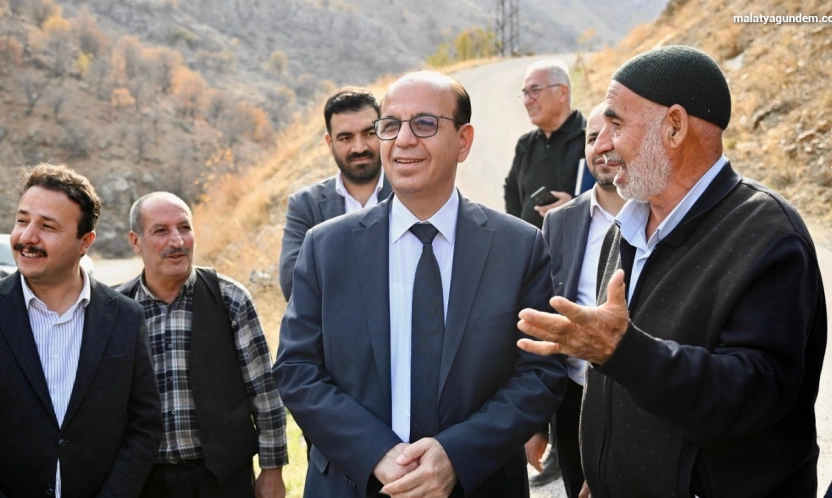 Başkan Geçit, Porga bölgesinde kırsal yatırımları yerinde inceledi