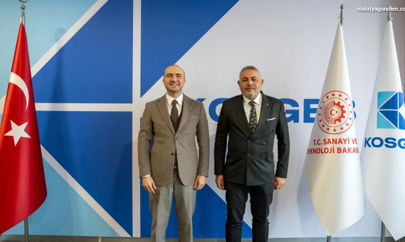 Başkan Sadıkoğlu, KOSGEB Başkanı ile bir araya geldi