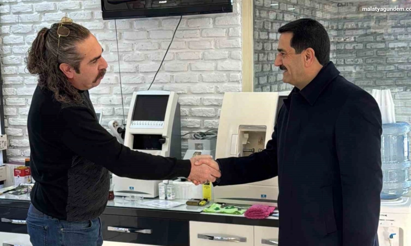 Başkan Taşkın'dan esnaf ziyareti