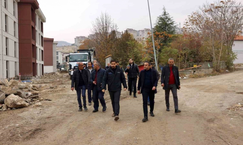 Başkan Ulutaş rezerv alanlarındaki çalışmaları inceledi