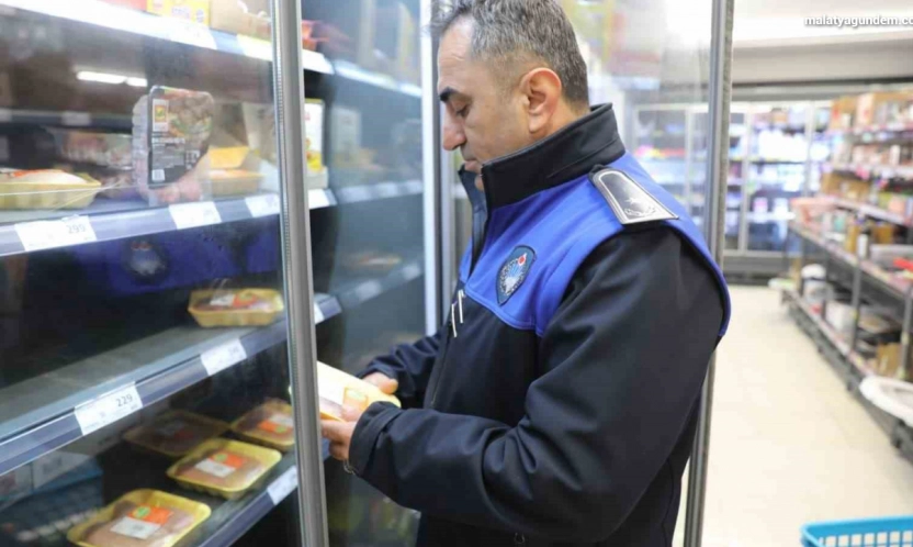 Battalgazi'de market denetimleri sürüyor