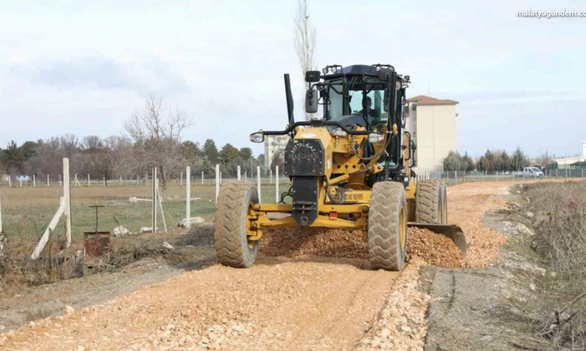 Battalgazi'de yol bakım çalışmaları sürüyor