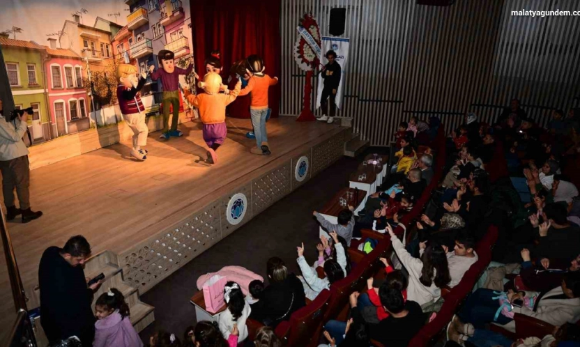 Battalgazili çocuklar Rafadan Tayfa ekibiyle unutulmaz anlar yaşadı