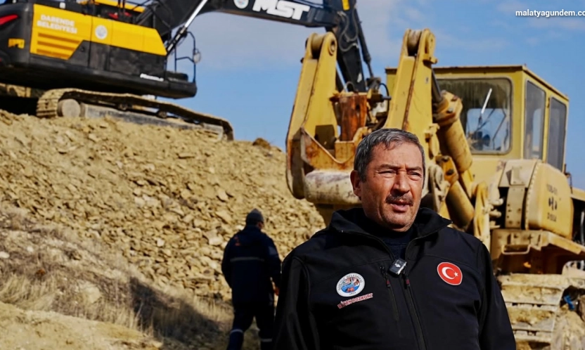Darende'de Millet Bahçesi için ilk kazma vuruldu