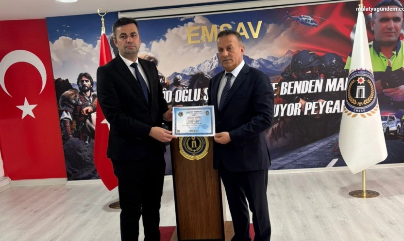 EMŞAV Malatya İl Başkanlığı'nda görev değişimi
