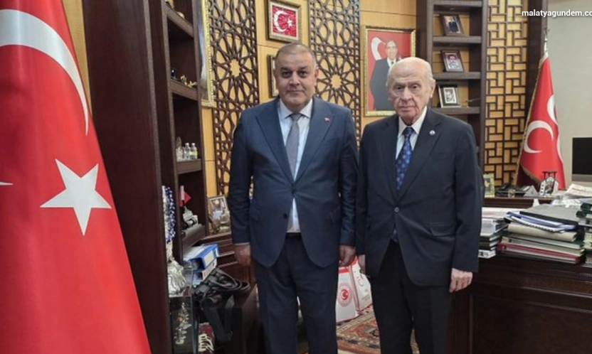 İl Başkanı Gök'ten, Bahçeliye Ziyaret