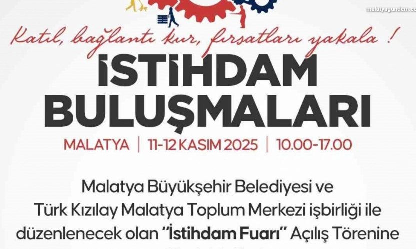 İstihdam buluşmaları Malatya'da başlıyor