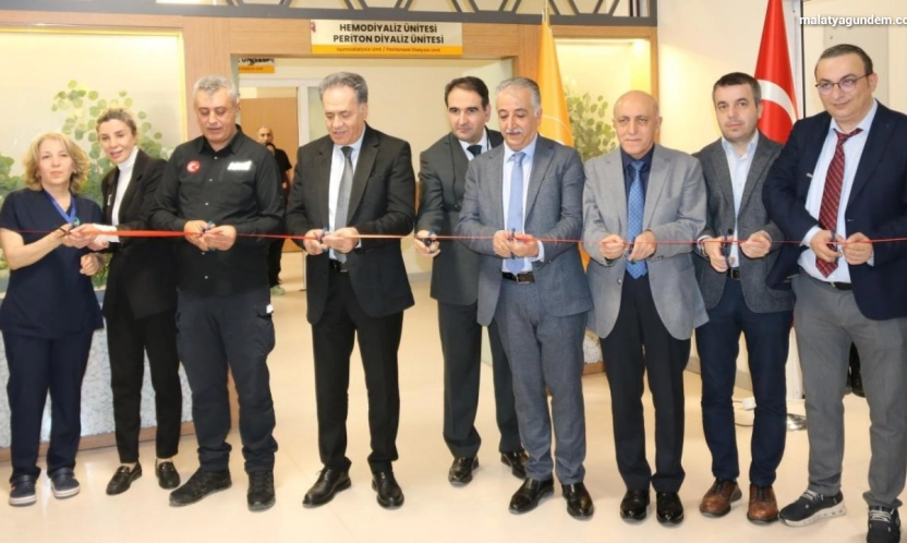 Kapasitesi büyütülen TÖTM hemodiyaliz ünitesi yeni yerinde hizmete açıldı