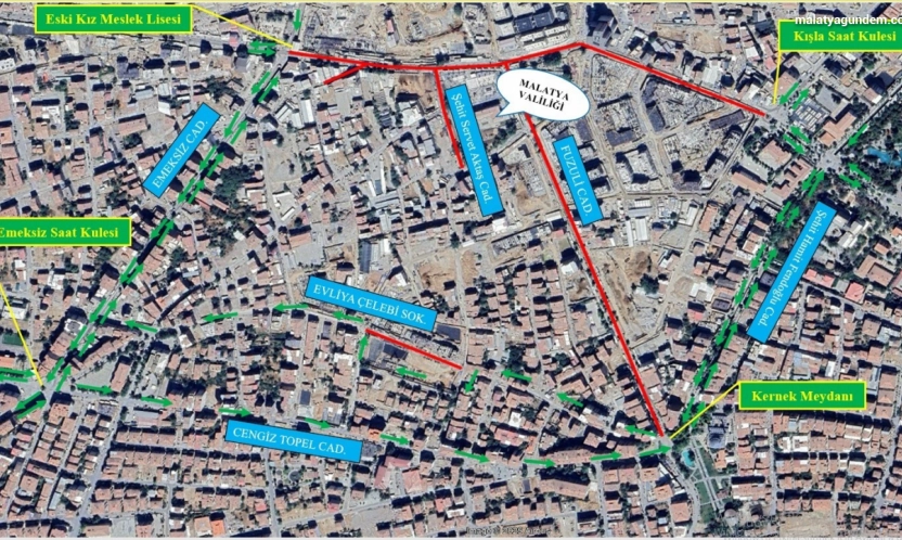 Malatya 3. Etap Ada Dışı altyapı ve çevre düzenlemesi
