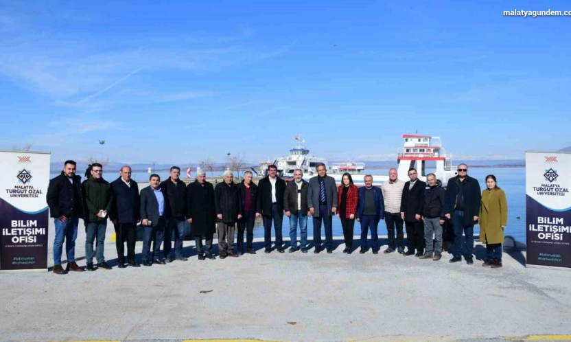 Malatya Atabey Feribotu'nda bilim buluşması