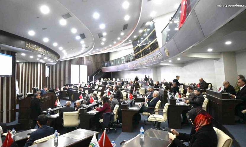 Malatya Büyükşehir Belediye Meclisi Ocak ayı toplantıları sona erdi