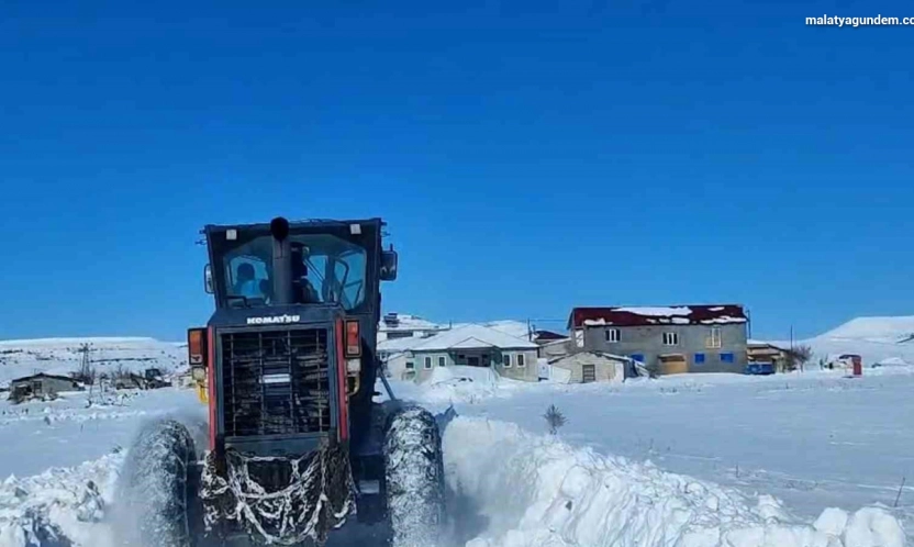 Malatya'da 176 mahalle yolu ulaşıma açıldı
