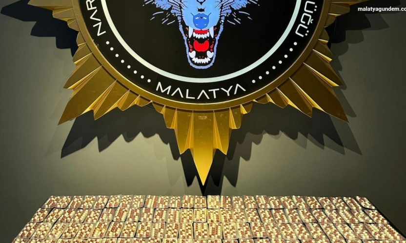 Malatya'da 3 bin 644 sentetik ecza ele geçirildi: 3 tutuklama